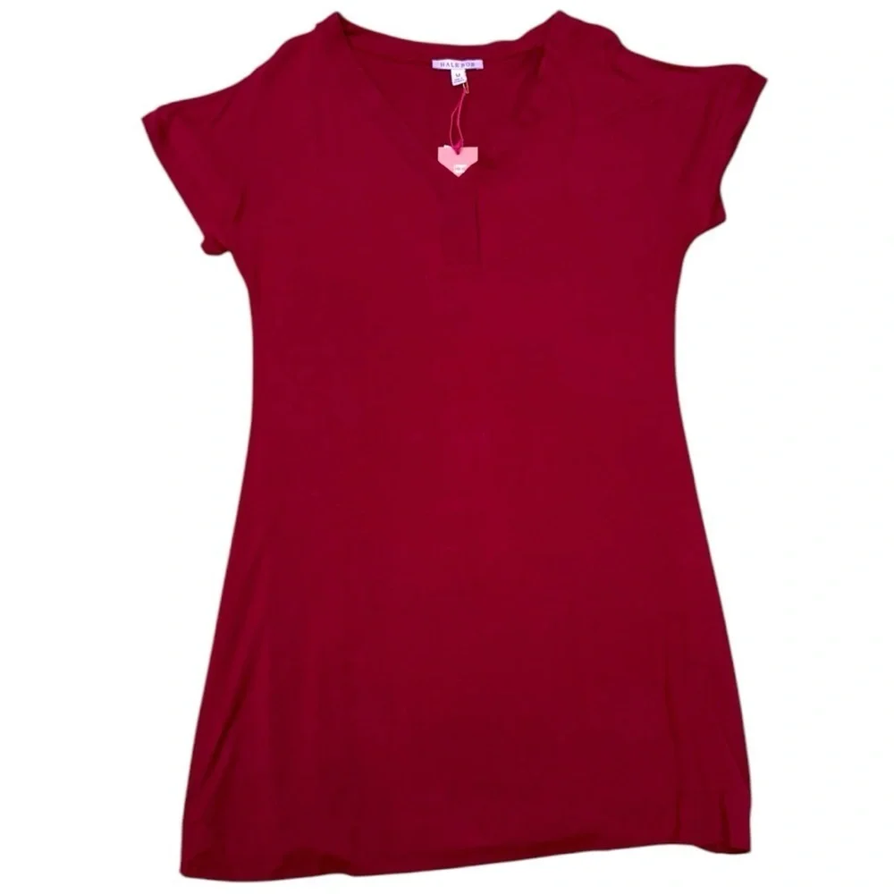 HB by Hale Bob Berry Modal T-Shirt Sleep Dress, Medium
